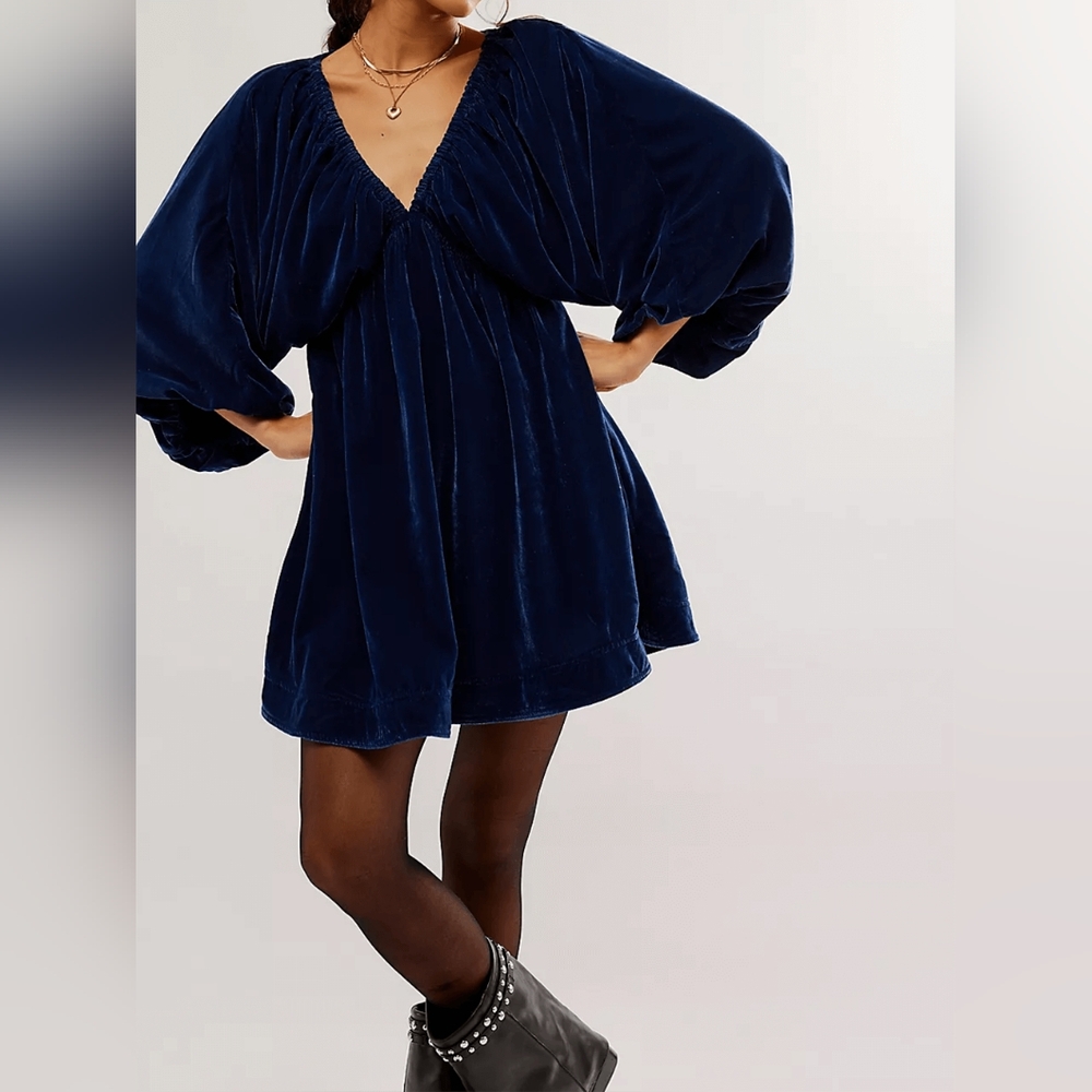 Free People Velvet Dress